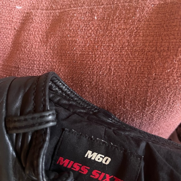 Vintage Miss Sixty Reworked Leather Boho Jacket - Picture 10 of 13